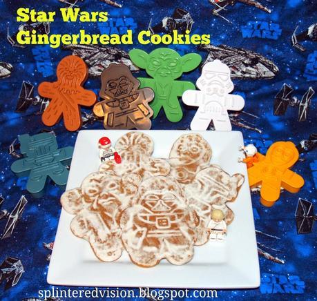 Star Wars Gingerbread Cookies and Christmas Wrap Up