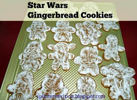 Star Wars Gingerbread Cookies and Christmas Wrap Up