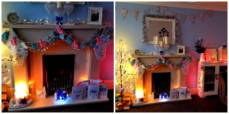 Home Interior: My Festive Fireplace