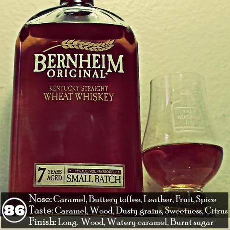 Bernheim Original Wheat Whiskey 7 years aged Review