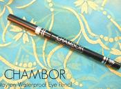 Chambor Stay-On Waterproof Eyeliner Pencil Forever Black Review, Swatch, EOTD