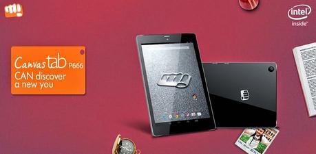 Magic in your hands Micromax Canvas Tab P666