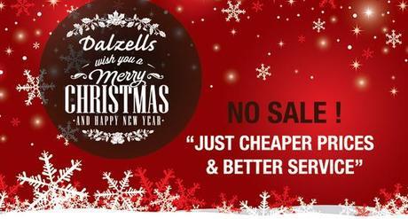 Merry Christmas and Happy New Year from all at Dalzells