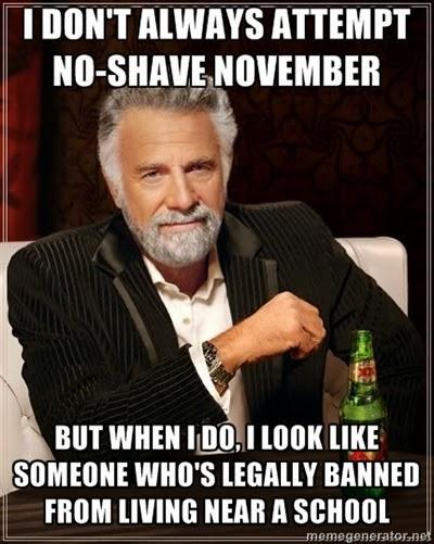 Ugly beard, because shaving is too mainstream!