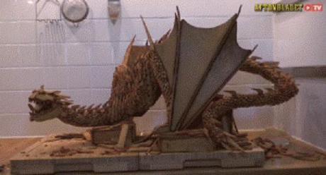 Caroline Eriksson's gingerbread Smaug