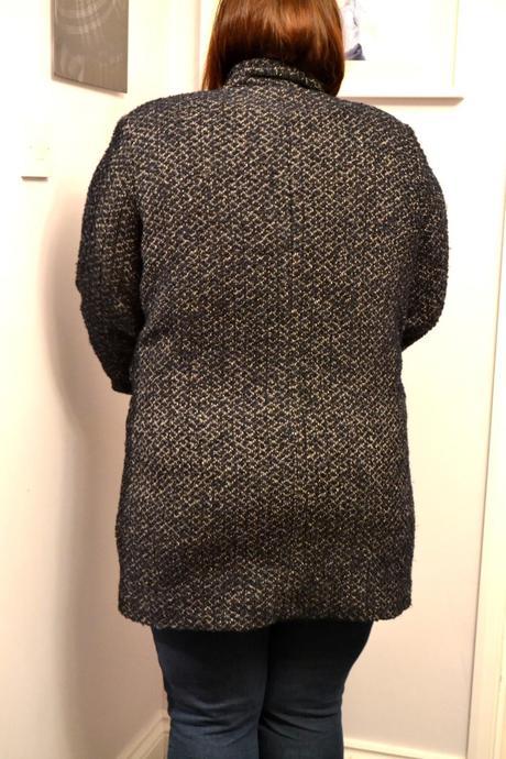 Boucle longline coat from JD williams
