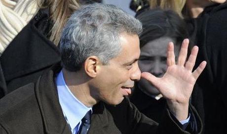Rabidly Anti-Gun Chicago Mayor Puts Up Signs in Front of House Warning of Armed Guards