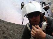 Watch: Cameraman’s Close Encounter with Burst Lava