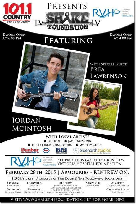 Shake The Foundation IV featuring Jordan McIntosh, Brea Lawrenson and more..