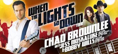 When The Lights Go Down Tour featuring Chad Brownlee, Jess Moskaluke and Bobby Wills