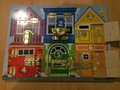 Today's Review: Melissa & Doug Latches Board