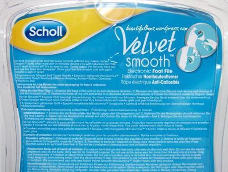 Scholl Velvet Smooth Express Pedi Electronic Foot File (1)