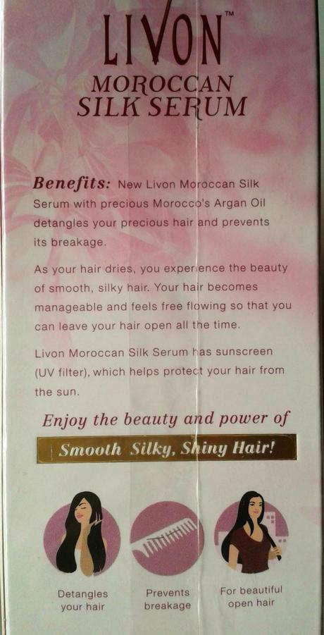 Livon Moroccan Silk Serum Review & How to apply