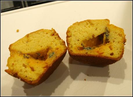 Corn-cakes with Blue Shropshire