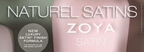 Press Release: Zoya Naturel Satins