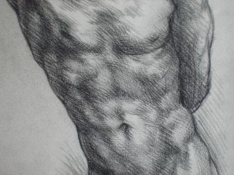 NUDE-MALE-STUDY-in-CHARCOAL-BY-SABATINO-ABATE-2
