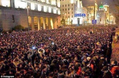 New Year and binge .. stampede and death at Shanghai (deaths in Chennai too !!)