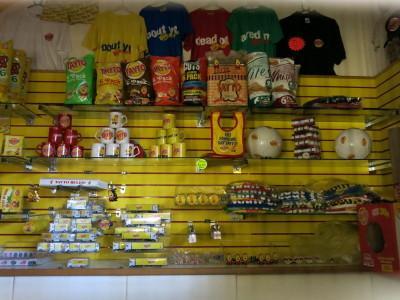 The Best Crisps in The World: Touring Tayto Castle in Tandragee, Northern Ireland The gift shop at Tayto Castle.