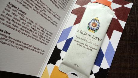 Sample Stop - #ArganDew Miraculous #ArganOil and Replenishing #HairMask