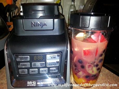 Healthy Drinks & Smoothies w/ Nutri Ninja Blender System w/ Auto-iQ