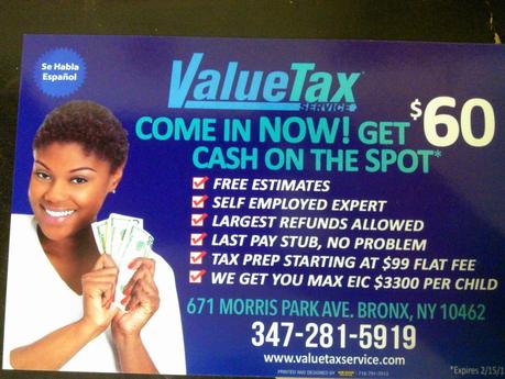 Value Tax Service (ADVERTISEMENT)