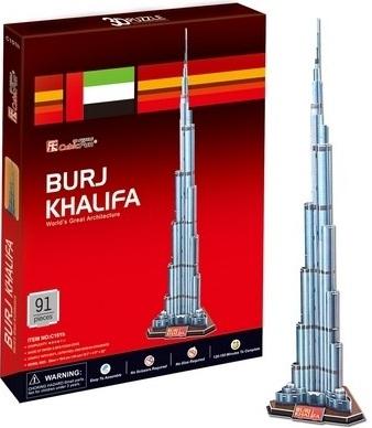 Today's Review: Cubic Fun Burj Khalifa 3D Puzzle