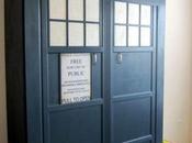 Geeky Homemade Fold-Down TARDIS Bigger Inside