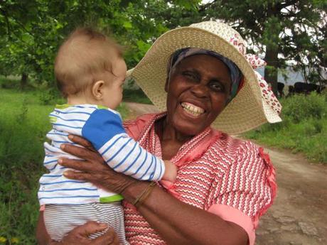 We met a very friendly Gogo. 