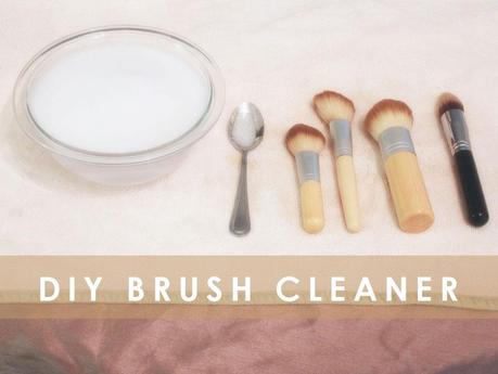 d i y // Makeup brush cleaner
