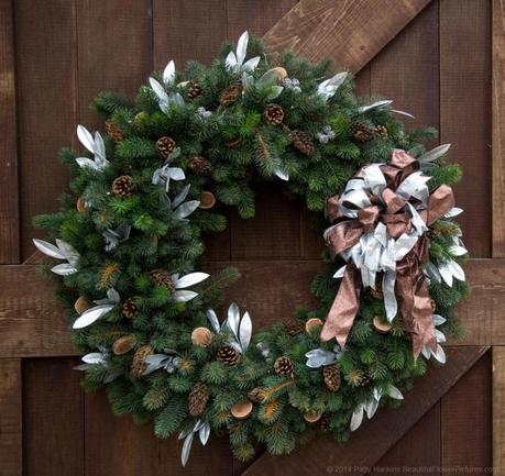 Christmas decoration at the Bird House Tree House - Longwood Gardens © 2014 Patty Hankins