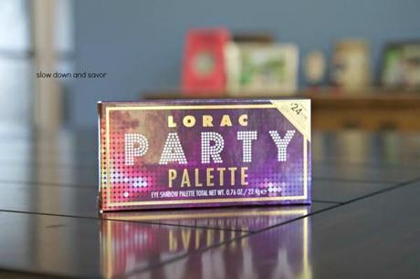 lorac party palette