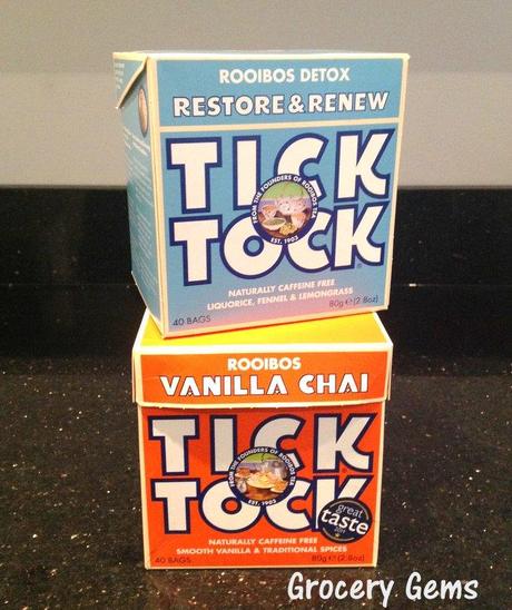 Tick Tock Rooibos Vanilla Chai and Rooibos Detox Review