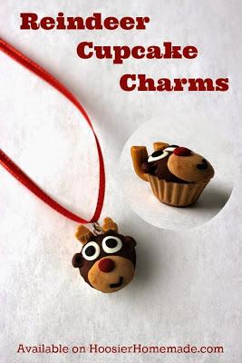 Winter Cupcake Charms From Hoosier Homemade