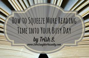 Great tips on getting more reading into your day