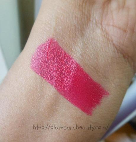 L'Oreal Infallible Le Rouge Lipstick Forever Fuchsia : Review, Swatch, FOTD, LOTD