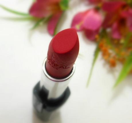 L'Oreal Infallible Le Rouge Lipstick Forever Fuchsia : Review, Swatch, FOTD, LOTD