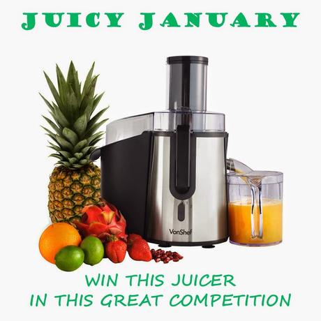 Win a fabulous whole fruit juicer from Domu - Start the new year the right way !