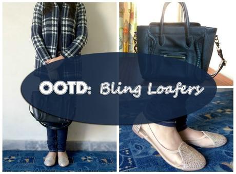 OOTD: Bling Loafers