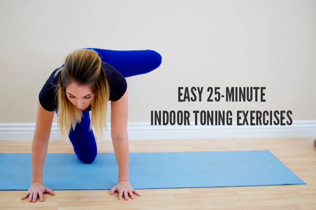 Easy 25-Minute Indoor Toning Exercises