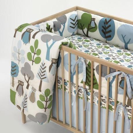 Surprise Woodland Baby Nursery Transformation inspired by Dwell Studios Owl Sky Bedding: Part 1