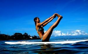 Surfboard Yoga