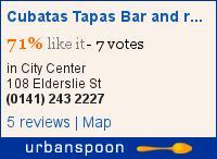 Food review: Cubatas Tapas Bar & Restaurant, 108 Elderslie Street, Glasgow