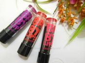 Maybelline Baby Lips Electro Berry Bomb, Orange!, Pink Shock Review, Swatches