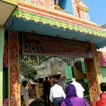 The entrance of the ashram