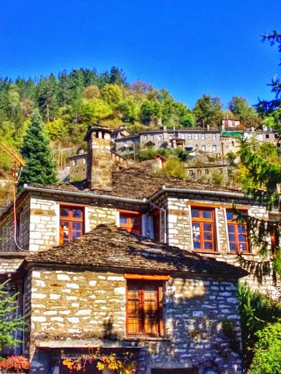 One of the centuries old villages to be found in Epirus, Greece.
