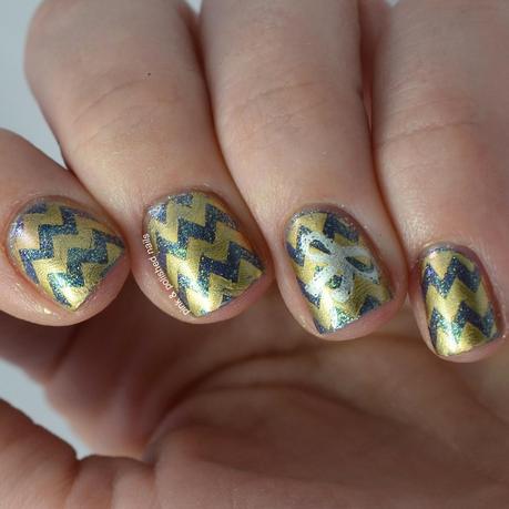 Golden Chevrons with Zoya Feifei