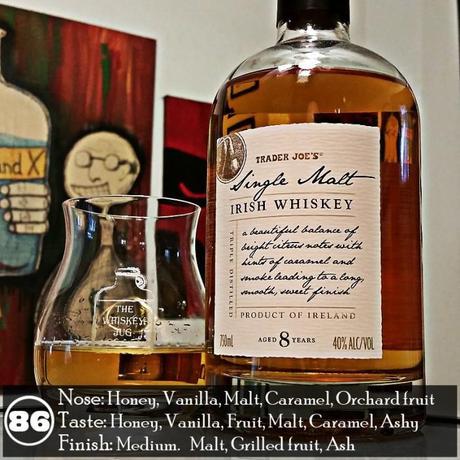 Trader Joe’s 8 year Irish Single Malt Review Trader Joes 8 year Irish Single Malt Review