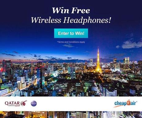 CheapOair and Qatar Airlines Are Giving Away a Pair of Bose Headphones Everyday in January