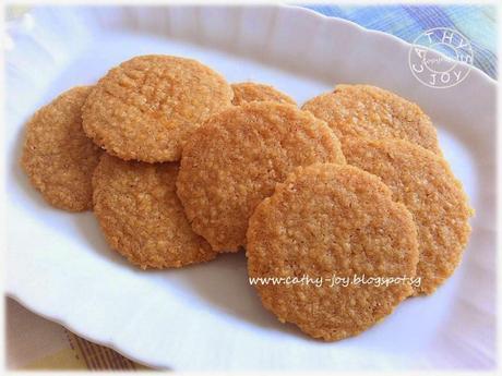 Custard Powder Cookies