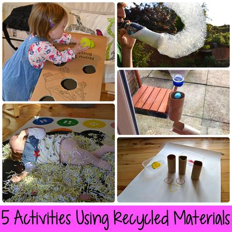 5 activities using recycled materials